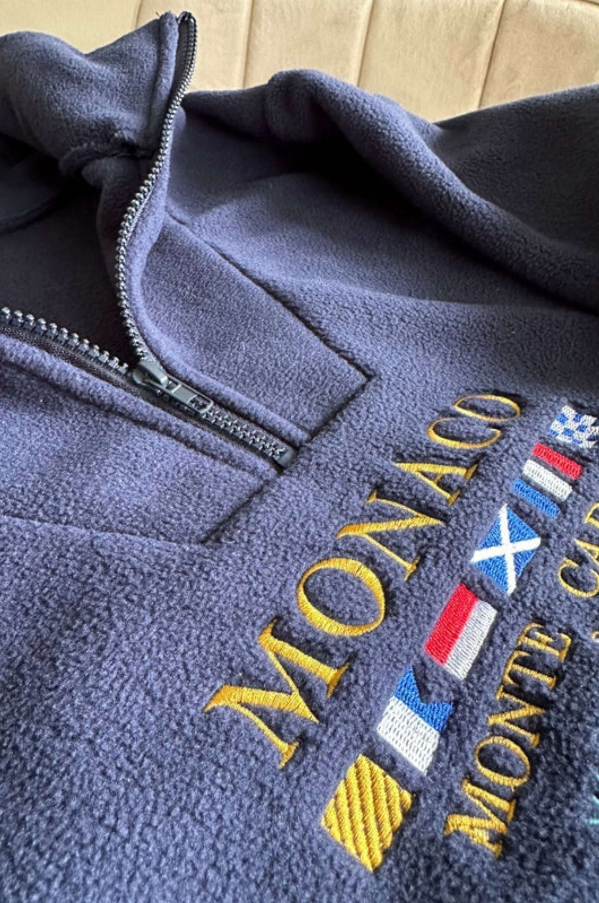 MONTE CARLO Vintage Quarter Zip