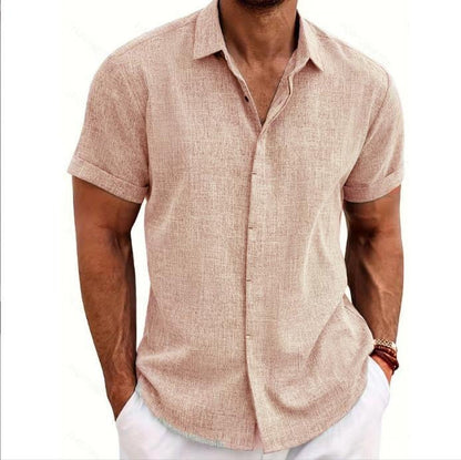 MIAMI Short Sleeve Linen Shirt